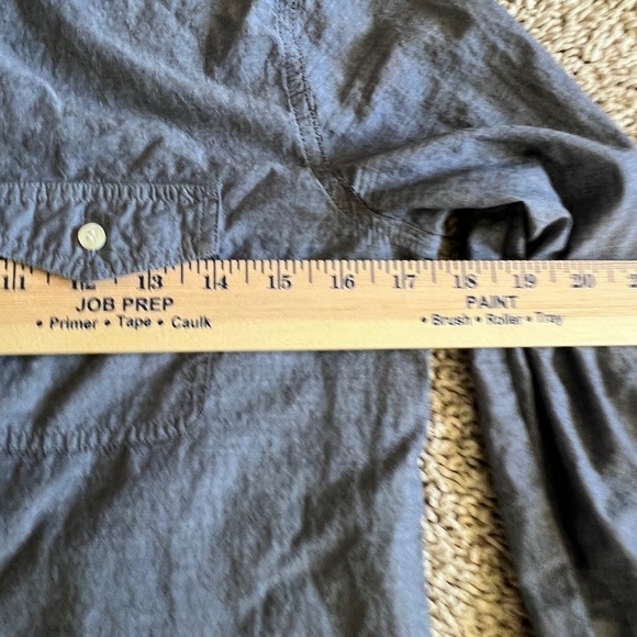 J. Crew Blue Casual Button Down Shirt with Long Sleeves 310 - Picture 11 of 11